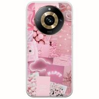 Aesthetic Pink Realme 11 Pro Plus 5G Flexible TPU (Διάφανη Σιλικόνη)