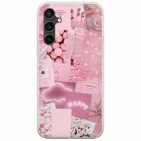 Aesthetic Pink Samsung Galaxy S23 FE 5G Flexible TPU (Διάφανη Σιλικόνη)