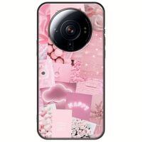 Aesthetic Pink Xiaomi 12S Ultra Black TPU (Μαύρη Σιλικόνη)