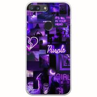 Aesthetic Purple OnePlus 5T Flexible TPU (Διάφανη Σιλικόνη)