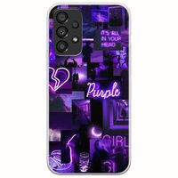 Aesthetic Purple Samsung Galaxy A13 4G Flexible TPU (Διάφανη Σιλικόνη)