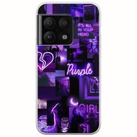 Aesthetic Purple OnePlus 10 Pro Flexible TPU (Διάφανη Σιλικόνη)