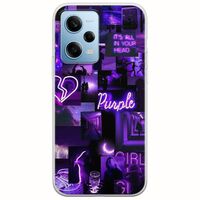 Aesthetic Purple Xiaomi Redmi Note 12 4G Flexible TPU (Διάφανη Σιλικόνη)