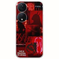 Aesthetic Red Honor X7b Flexible TPU (Διάφανη Σιλικόνη)