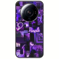 Aesthetic Purple Xiaomi 12S Ultra Black TPU (Μαύρη Σιλικόνη)