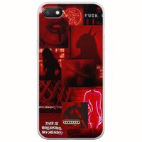 Aesthetic Red Xiaomi Redmi 6A Flexible TPU (Διάφανη Σιλικόνη)