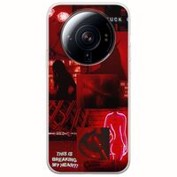 Aesthetic Red Xiaomi 12S Ultra Flexible TPU (Διάφανη Σιλικόνη)