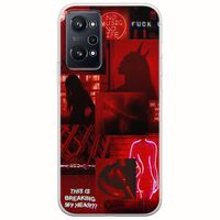 Aesthetic Red Realme GT Neo 3T Flexible TPU (Διάφανη Σιλικόνη)