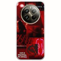Aesthetic Red Realme 12 Pro 5G Flexible TPU (Διάφανη Σιλικόνη)