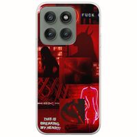 Aesthetic Red Motorola Edge 60 Fusion 5G Flexible TPU (Διάφανη Σιλικόνη)