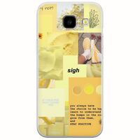 Aesthetic Yellow Samsung Galaxy A5(2016) Flexible TPU (Διάφανη Σιλικόνη)