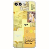 Aesthetic Yellow Huawei P10 Plus Flexible TPU (Διάφανη Σιλικόνη)