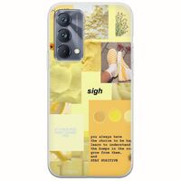 Aesthetic Yellow Realme GT 5G Flexible TPU (Διάφανη Σιλικόνη)