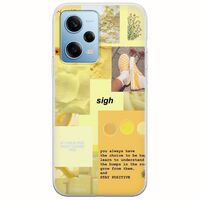 Aesthetic Yellow Xiaomi Redmi Note 12 4G Flexible TPU (Διάφανη Σιλικόνη)