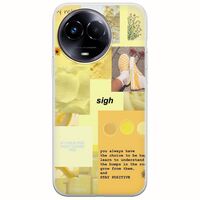Aesthetic Yellow Realme 11 5G Flexible TPU (Διάφανη Σιλικόνη)