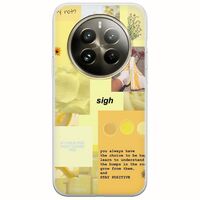 Aesthetic Yellow Realme 12 Pro Plus 5G Flexible TPU (Διάφανη Σιλικόνη)