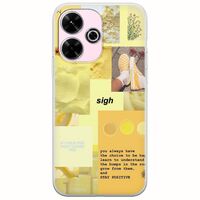 Aesthetic Yellow Xiaomi Redmi 13 4G Flexible TPU (Διάφανη Σιλικόνη)