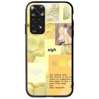 Aesthetic Yellow Xiaomi Redmi Note 11 / 11s Groove TPU (Tempered Glass και TPU)