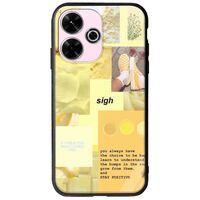 Aesthetic Yellow Xiaomi Redmi 13 4G Groove TPU (Tempered Glass και TPU)