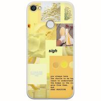 Aesthetic Yellow Xiaomi Redmi Note 5A Prime Flexible TPU (Διάφανη Σιλικόνη)