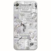 Aesthetic White Sony Xperia XA Flexible TPU (Διάφανη Σιλικόνη)