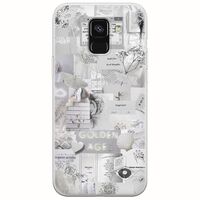 Aesthetic White Samsung Galaxy A6 2018 Flexible TPU (Διάφανη Σιλικόνη)