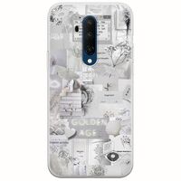 Aesthetic White OnePlus 7T Pro Flexible TPU (Διάφανη Σιλικόνη)