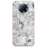 Aesthetic White Xiaomi Poco F2 Pro Flexible TPU (Διάφανη Σιλικόνη)