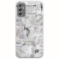 Aesthetic White Samsung Galaxy M13 4G Flexible TPU (Διάφανη Σιλικόνη)