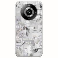 Aesthetic White Realme 11 Pro 5G Flexible TPU (Διάφανη Σιλικόνη)