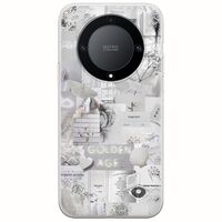 Aesthetic White Honor Magic 5 Lite 5G Flexible TPU (Διάφανη Σιλικόνη)