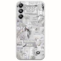 Aesthetic White Samsung Galaxy A05s Flexible TPU (Διάφανη Σιλικόνη)