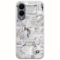 Aesthetic White Samsung Galaxy S25 Edge 5G Flexible TPU (Διάφανη Σιλικόνη)