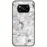 Aesthetic White Xiaomi Poco X3 NFC / X3 Pro Black TPU (Μαύρη Σιλικόνη)