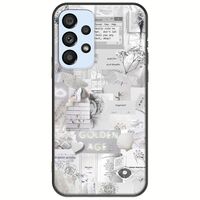 Aesthetic White Samsung Galaxy A53 5G Black TPU (Μαύρη Σιλικόνη)