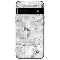 Aesthetic White Google Pixel 6a 5G Black TPU (Μαύρη Σιλικόνη)