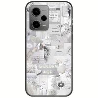 Aesthetic White Xiaomi Poco X5 5G Black TPU (Μαύρη Σιλικόνη)