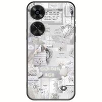 Aesthetic White Huawei Nova 12 SE Black TPU (Μαύρη Σιλικόνη)