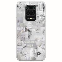 Aesthetic White Xiaomi Redmi Note 9S / 9 Pro / 9 Pro Max Flexible TPU (Διάφανη Σιλικόνη)