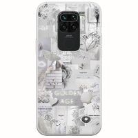 Aesthetic White Xiaomi Redmi Note 9 Flexible TPU (Διάφανη Σιλικόνη)