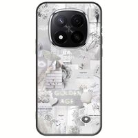 Aesthetic White Xiaomi Redmi Note 14 Pro 5G Black TPU (Μαύρη Σιλικόνη)