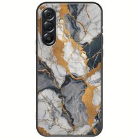 The Marble Collection - Artistic Samsung Galaxy A56 5G Black TPU (Μαύρη Σιλικόνη)
