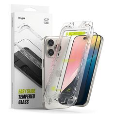 ingke Tempered Glass Easy Slide για iPhone 16 Pro με εφαρμογή χωρίς φυσαλίδες