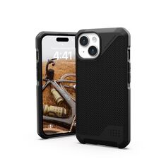 Θήκη iPhone 15 UAG Metropolis LT Kevlar Black σε πλήρη προβολή