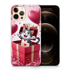 Θήκες κινητών για Αγίου Βαλεντίνου με γλυκές γάτες