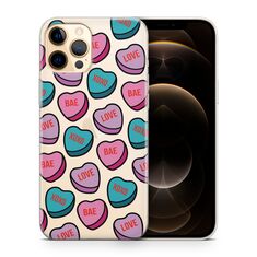 Διαφανείς θήκες TPU με σχέδιο καρδιών για κινητά σε διάφορα μοντέλα