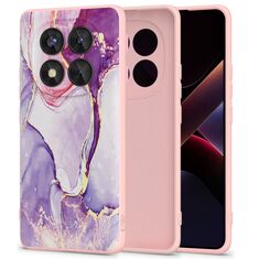 Θήκη Tech-Protect Icon Marble για Xiaomi Redmi Note 14 Pro 5G - Μπροστινή όψη