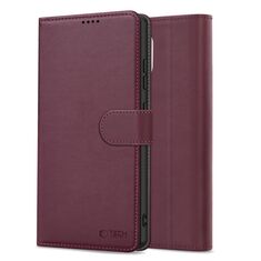 Εμπρόσθια όψη θήκης Tech-Protect Wallet Mulberry για Xiaomi Redmi Note 14 Pro 5G