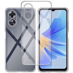 Διάφανες θηκες σιλικόνης για Oppo A78 5G στο Frogs.gr.