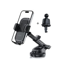 Βάση Tech-Protect Car Phone Holder V8 τοποθετημένη στον πίνακα οργάνων αυτοκινήτου